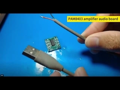 डी वर्ग पावर ऑडियो बोर्ड 6W रैखिक एम्पलीफायर PAM8403 5V CA-8403 मानक वोल्टेज के साथ