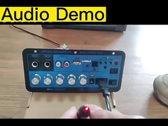 D60 50W सबवूफर एम्पलीफायर बोर्ड 12V24V220V ऑप्टिकल ऑडियो के साथ ब्लूटूथ ऑडियो एम्पलीफायर