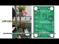 MP1495 चिप के साथ CA-1235 स्टेप डाउन बोर्ड एडजस्टेबल एम्पलीफायर