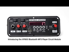 2x10W 7.4V माइक्रोफोन ट्रॉली स्पीकर वायरलेस वायर्ड विकल्प इंटरफेस एफएम रेडियो साउंड कार्ड बीटी डिकोड