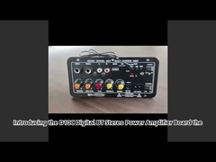 पावर एम्पलीफायर बोर्ड सबवूफर डुअल माइक्रोफोन कराओके ऑडियो बोर्ड D10C डिजिटल बीटी स्टीरियो 24V/220V