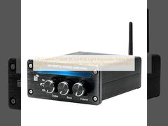 2.0 Channel 2*100W BT 5.0 RGB Light Adjustable Treble Bass High-Power Linear Amplifier New Digital Stereo Home Mini Hifi