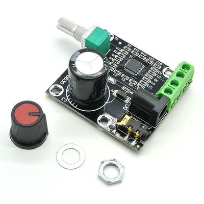 12V पावर सप्लाई CA-8610S चिप 2X15W डुअल चैनल क्लास D ऑडियो एम्पलीफायर बोर्ड