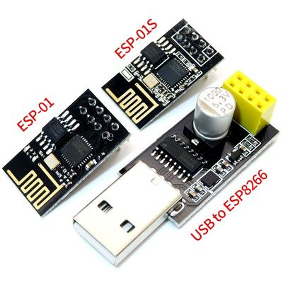 UART GPIO0 ESP-01 वायरलेस वाईफ़ाई मॉड्यूल ESP8266 CH340G Esp01 प्रोग्रामर एडाप्टर