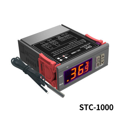 10ए एलसीडी डिस्प्ले डिजिटल आर्द्रता नियंत्रक एनटीसी सेंसर एसी 110V-220V मॉनिटरिंग रेगुलेटर