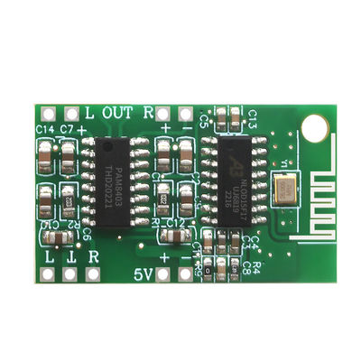 ब्लूटूथ 5.0 और PAM8403 चिपसेट क्लास डी एम्पलीफायर मॉड्यूल के साथ 5V डिजिटल ऑडियो पावर एम्पलीफायर