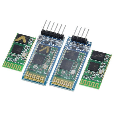 वायरलेस ब्लूटूथ मॉड्यूल एचसी-05 एचसी-06 आरएफ ट्रांससीवर 2.4G फ्रीक्वेंसी 3.3V टीटीएल स्तर और 10 मीटर रेंज यूएआरटी कन्वर्टर के साथ