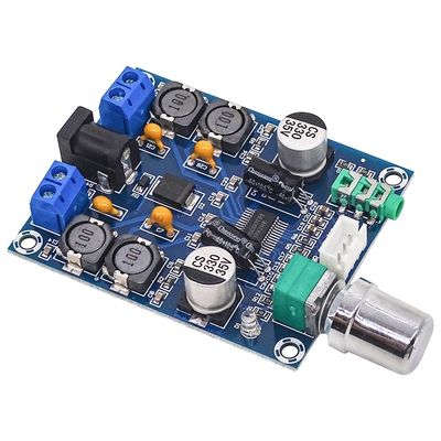 DC12-28V ऑडियो पावर एम्पलीफायर बोर्ड डुअल चैनल 45W*2 स्टीरियो रैखिक HD संस्करण