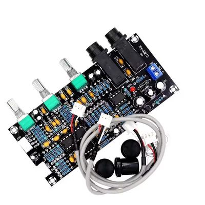 XH-M273 PT2399 डिजिटल प्रीएम्पलीफायर बोर्ड 12-24V डीसी स्टीरियो फ्रीक्वेंसी के साथ कराओके माइक्रोफोन नियंत्रण के लिए