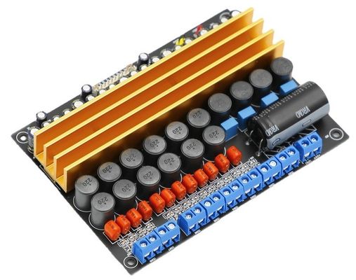 TPA3116 8-चैनल डिजिटल पावर एम्पलीफायर बोर्ड 100W+100W+6*50W स्पीकर के लिए क्लास डी डीसी18वी-24वी