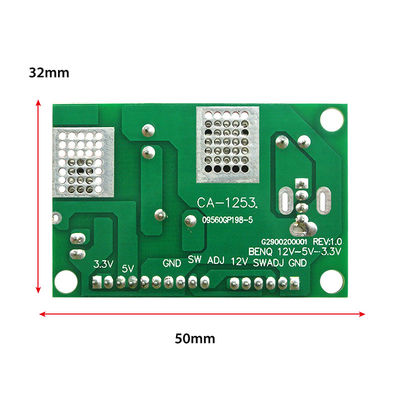 CA-1253 12V से 5V से 3.3V वोल्टेज रूपांतरण मॉड्यूल BENQ लाइन के साथ BENQ पावर बोर्ड बिजली आपूर्ति मॉड्यूल