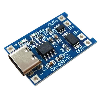 CA-033 USB 5V BMS बैटरी प्रोटेक्शन बोर्ड 2.8x1.7cm माइक्रो USB