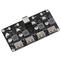 DC-DC बक कन्वर्टर चार्जिंग स्टेप डाउन मॉड्यूल 6-32V 9V 12V 24V फास्ट क्विक चार्जर बोर्ड डुअल USB QC3.0 QC2.0