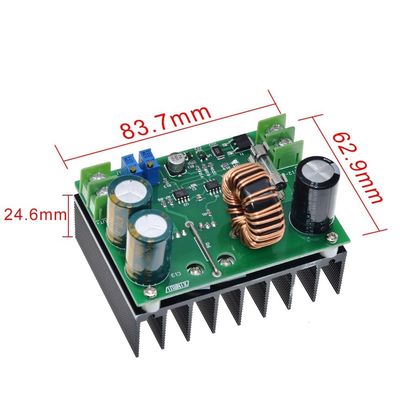 600W 12-60V से 12-80V DC-DC बिजली आपूर्ति मॉड्यूल बूस्ट कनवर्टर स्टेप-अप निरंतर चालू बोर्ड