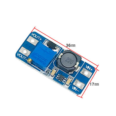 MT3608 2A DC-DC बढ़ता वोल्टेज बोर्ड वाइड वोल्टेज इनपुट 2/24V Lto 5/9/12/28V एडजस्टेबल पावर मॉड्यूल