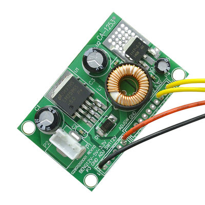 CA-1253 12V से 5V से 3.3V एलसीडी पावर सप्लाई बोर्ड वोल्टेज कन्वर्शन मॉड्यूल वायर के साथ डीसी-डीसी स्टेप-डाउन पावर सप्लाई मॉड्यूल
