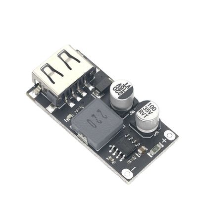 USB QC3.0 DC स्टेप-डाउन कनवर्टर 24V फास्ट चार्जिंग सर्किट बोर्ड पावर सप्लाई मॉड्यूल के लिए