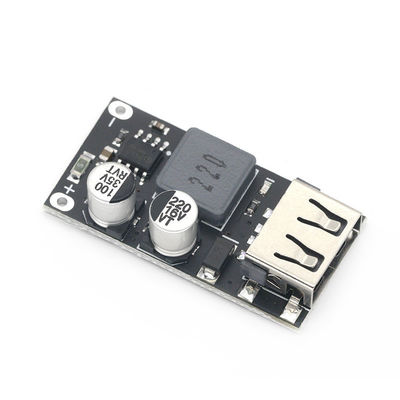 USB QC3.0 DC स्टेप-डाउन कनवर्टर 24V फास्ट चार्जिंग सर्किट बोर्ड पावर सप्लाई मॉड्यूल के लिए