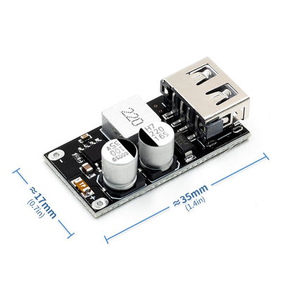 QC3.0 2.0 USB DC-DC बक कन्वर्टर चार्जिंग 6-32V सर्किट चार्जर बोर्ड पावर सप्लाई मॉड्यूल