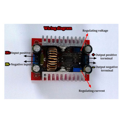 DC 400W 15A पावर सप्लाई मॉड्यूल स्टेप अप बूस्ट मॉड्यूल 8.5-50V से 10-60V