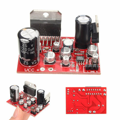 इलेक्ट्रिक डेवलपमेंट एम्पलीफायर ऑडियो मॉड्यूल DC 12V 38W TDA7379 + AD828