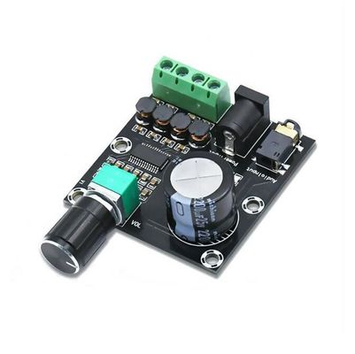 PAM8610 ऑडियो एम्पलीफायर बोर्ड 2x15W लाउडस्पीकर DC8-24V डुअल चैनल