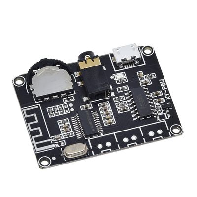 5W+5W PAM8406 स्टीरियो एम्पलीफायर मॉड्यूल BT 5.0 और DC3.7-5V बिजली आपूर्ति के साथ