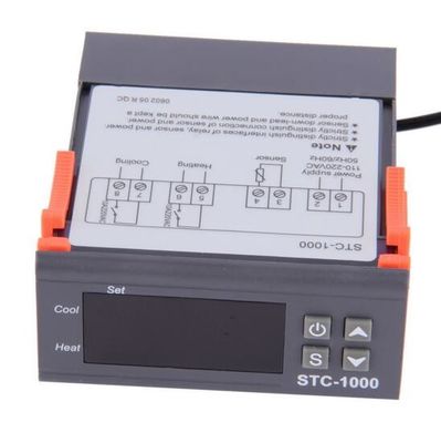 STC-1000 AC 110V-220V डिजिटल आर्द्रता नियंत्रक तापमान थर्मोस्टेट निगरानी प्रणाली