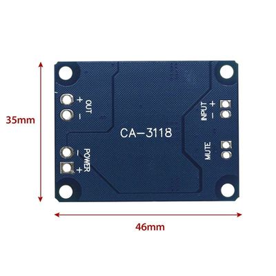 CA-3118 DC12-24V एम्पलीफायर ऑडियो मॉड्यूलTPA3118 1*60W AMP