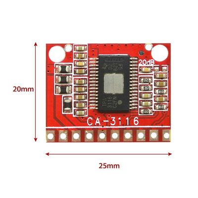 CA-3116 एम्पलीफायर ऑडियो मॉड्यूल डिजिटल पावर एम्पलीफायर बोर्ड 50W