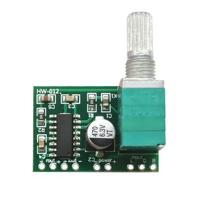 CA-8403S मिनी डिजिटल प्रीएम्पलीफायर बोर्ड डीसी 5V 2 चैनल 2*3W PAM8403