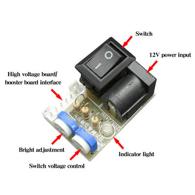 छोटे स्विच एडजस्टेबल करंट के साथ 12V 24V एलईडी बैकलाइट स्ट्रिप टेस्टर टूल
