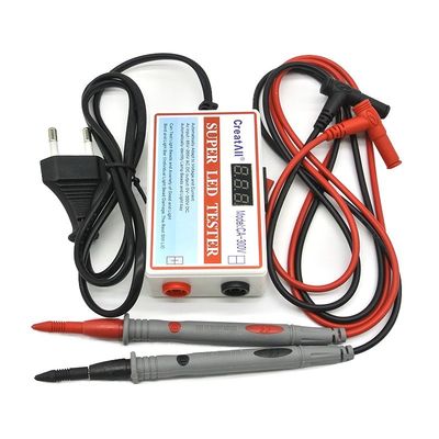 छोटे स्विच एडजस्टेबल करंट के साथ 12V 24V एलईडी बैकलाइट स्ट्रिप टेस्टर टूल