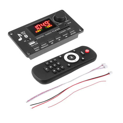 MP3 डिकोडर 80W ब्लूटूथ ऑडियो मॉड्यूल DC 5V-26V ICCS8673E
