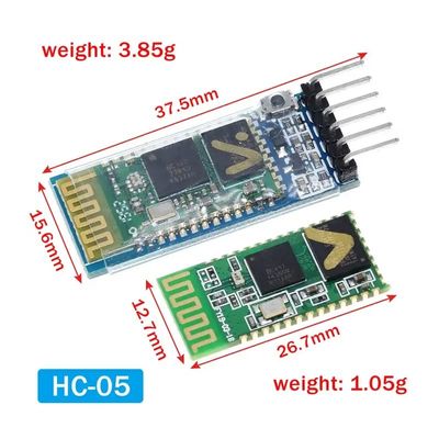 HC-05 HC-06 RF वायरलेस वाईफ़ाई मॉड्यूल ब्लूटूथ ऑडियो मॉड्यूल RS232 / TTL