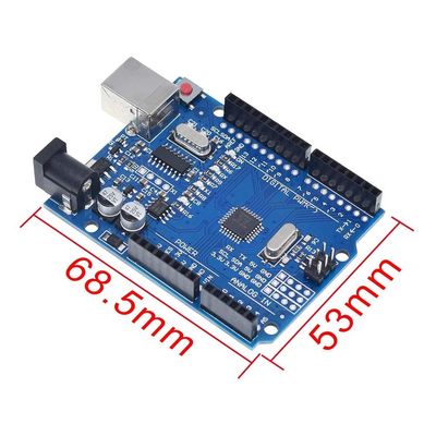 UNO R3 वायरलेस वाईफ़ाई मॉड्यूल ATmega328P CH340 CH340G सीधे पिन हेडर के साथ