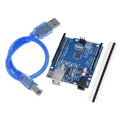 UNO R3 वायरलेस वाईफ़ाई मॉड्यूल ATmega328P CH340 CH340G सीधे पिन हेडर के साथ
