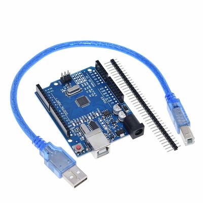 UNO R3 वायरलेस वाईफ़ाई मॉड्यूल ATmega328P CH340 CH340G सीधे पिन हेडर के साथ