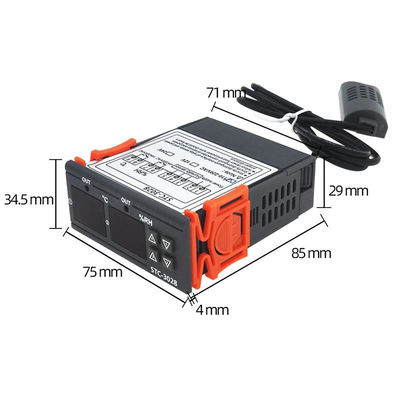 STC-3028 आर्द्रता और तापमान नियंत्रक AC 220V DC 12V 24V