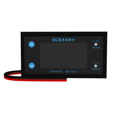 10A डिजिटल वोल्ट और एम्पीयर मीटर 4 बिट उच्च परिशुद्धता DC 0-200V