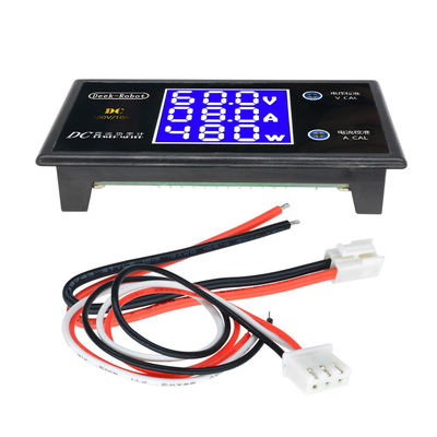 एलसीडी डिजिटल वाटमीटर वोल्टमीटर एमीटर DC 0-100V 10A 1000W