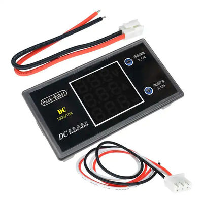 एलसीडी डिजिटल वाटमीटर वोल्टमीटर एमीटर DC 0-100V 10A 1000W