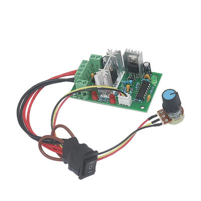 CCM2 10-30V PWM मोटर स्पीड कंट्रोलर रिवर्सिबल स्विच 120W एडजस्टेबल