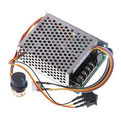 DC 10-55V 12V 24V 36V 60A PWM मोटर स्पीड कंट्रोलर CW CCW रिवर्सिबल स्विच