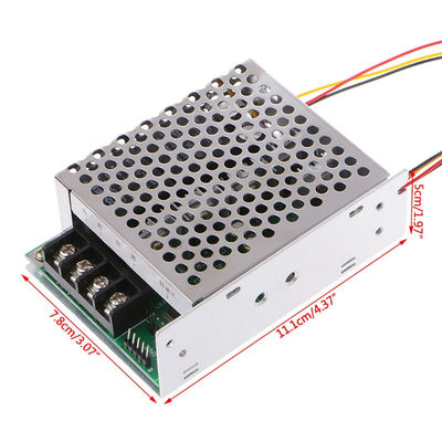 DC 10-55V 12V 24V 36V 60A PWM मोटर स्पीड कंट्रोलर CW CCW रिवर्सिबल स्विच