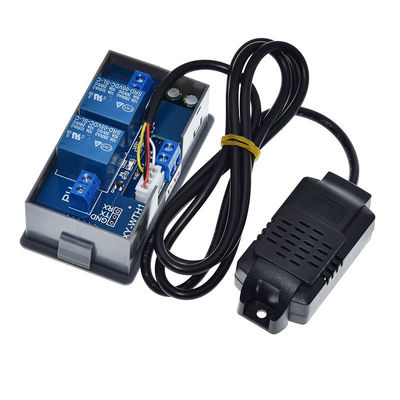 10A डिजिटल तापमान आर्द्रता नियंत्रक SHT20 DC 6V-30V उच्च परिशुद्धता