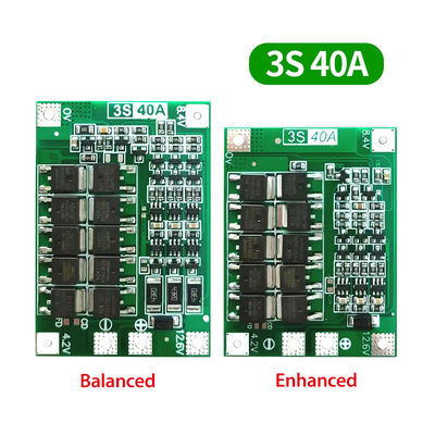 3S 4S 25A 40A 60A बीएमएस बैटरी संरक्षण बोर्ड ली-आयन बैटरी चार्जिंग बोर्ड