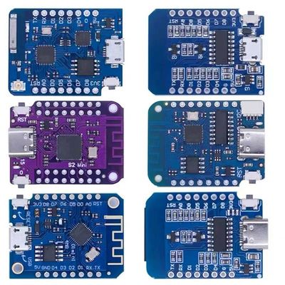 ESP8266 CH340G डेवलपमेंट बोर्ड आधारित WeMos D1 मिनी प्रो V3.0 NodeMcu 4MB/16MB बाइट्स Lua WIFI इंटरनेट ऑफ थिंग्स