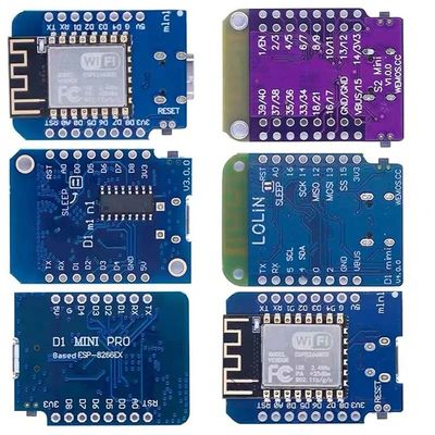 ESP8266 CH340G डेवलपमेंट बोर्ड आधारित WeMos D1 मिनी प्रो V3.0 NodeMcu 4MB/16MB बाइट्स Lua WIFI इंटरनेट ऑफ थिंग्स