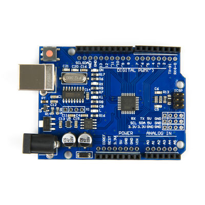 18CM Arduino प्रोग्रामिंग डेवलपमेंट बोर्ड वोल्टेज 250V Rms 50-60Hz Lmin का सामना करें